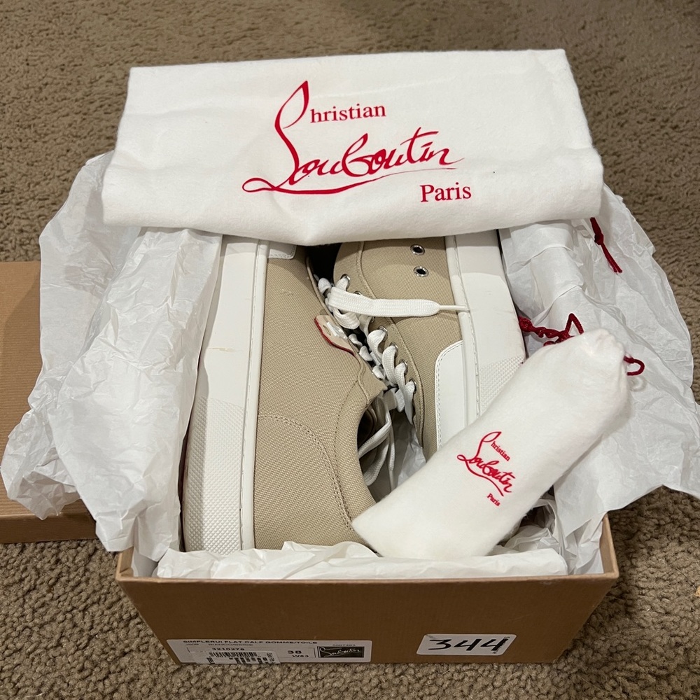 christian louboutin tennis shoes